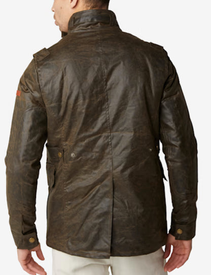 Bexley Waxed Jacket Brown